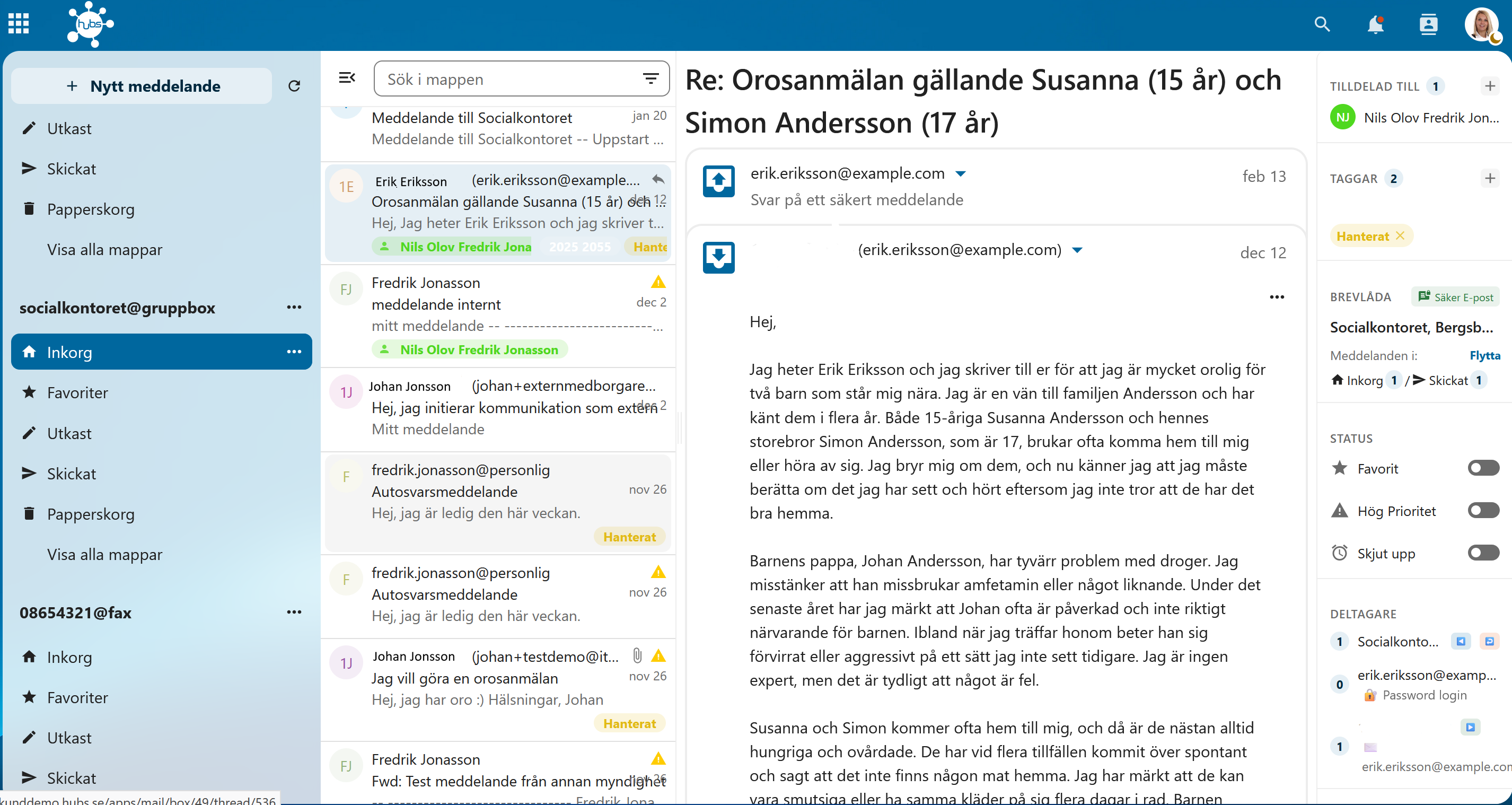 SDK , säkra meddelanden